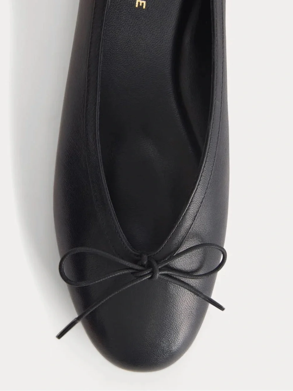 Brand New- Everlane Ballet Flat in Black Leather 🖤✨ - Picture 7 of 14